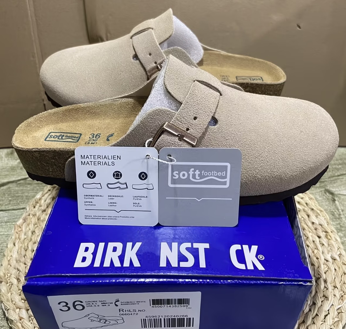 Chaussures unisex confortables en cuir de vache pour extérieur — photo 1