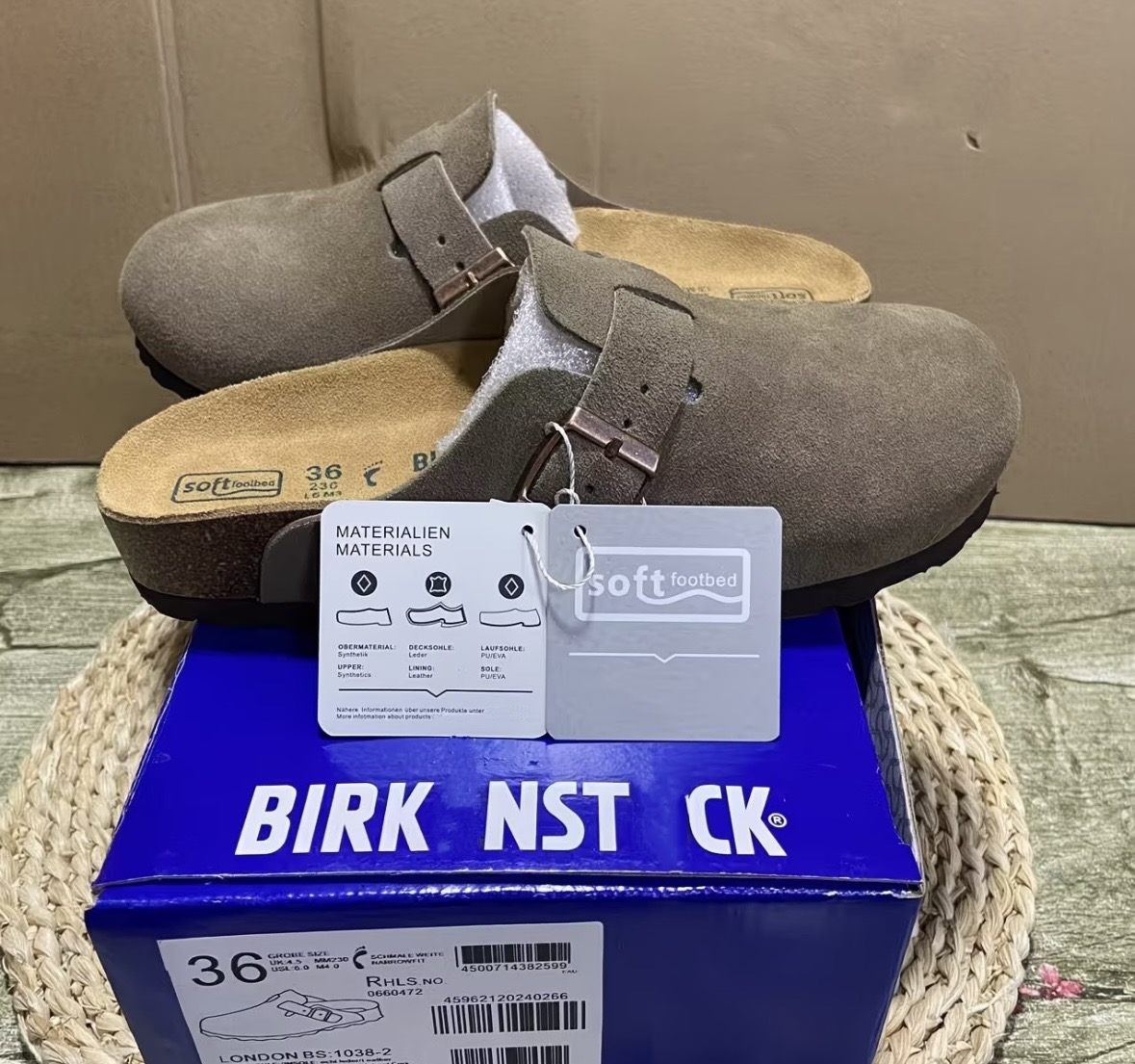 Chaussures unisex confortables en cuir de vache pour extérieur — photo 2