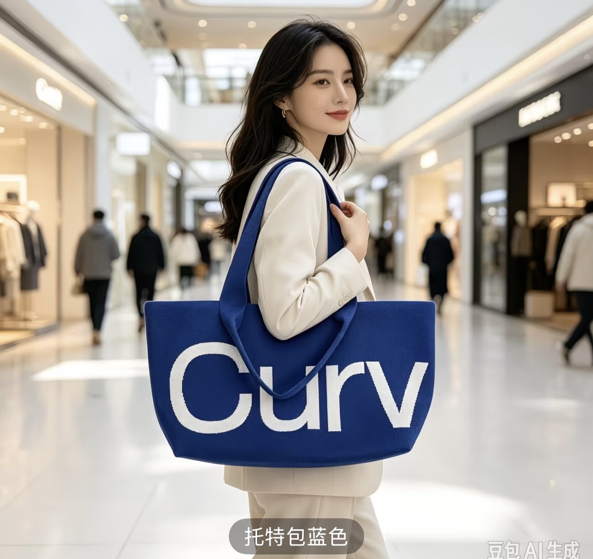 Nouveau sac à main en toile pour été, grand, pour trajet quotidien, cadeau pour la fête Qixi, usage universel, voyage — photo 5